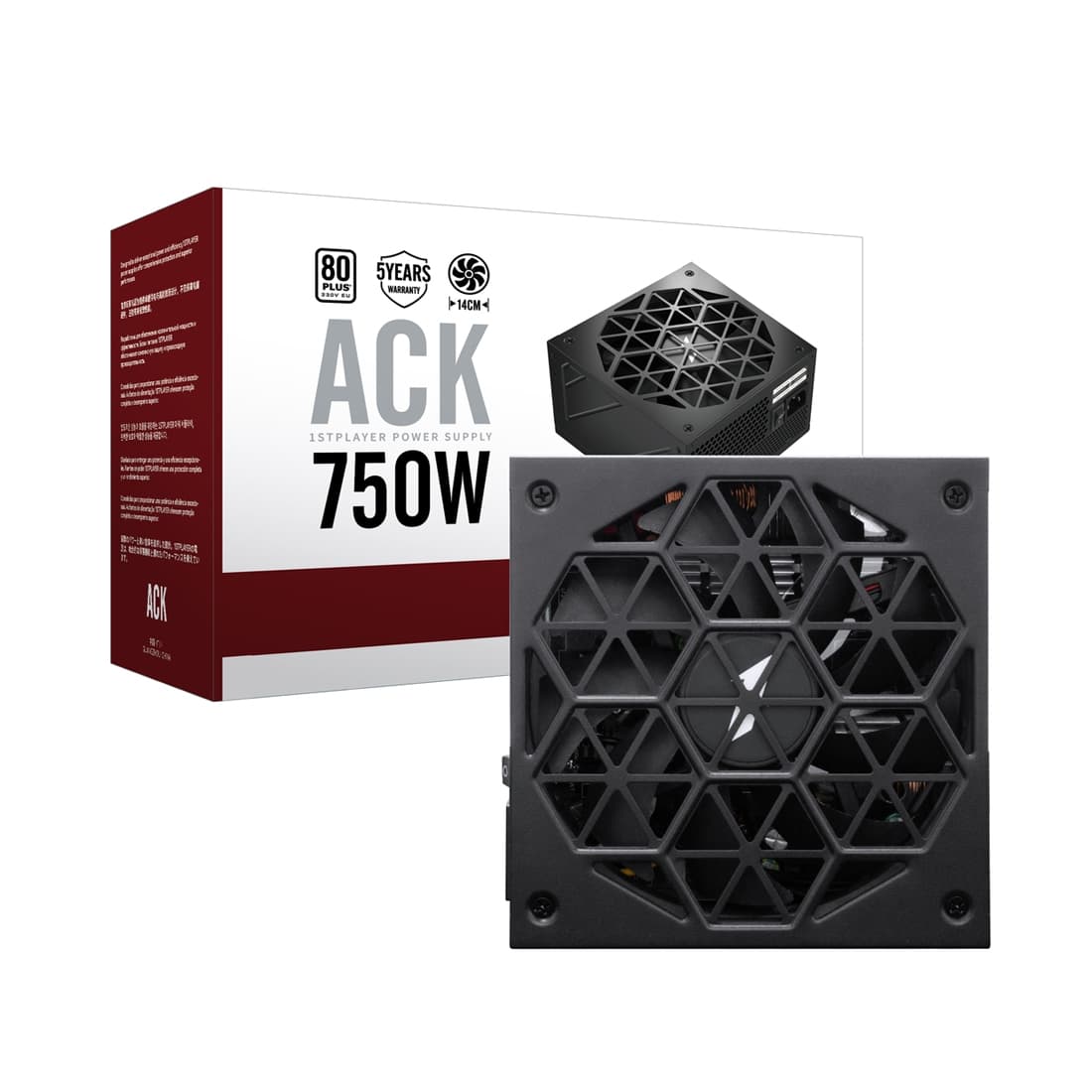 Блок питания 1STPLAYER HA 850W BA7 BK