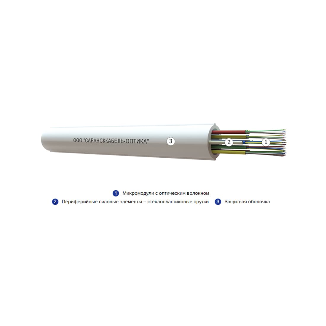 Кабель оптоволоконный ОКВнг(А)-HF-РМ-24*6(G.657A)